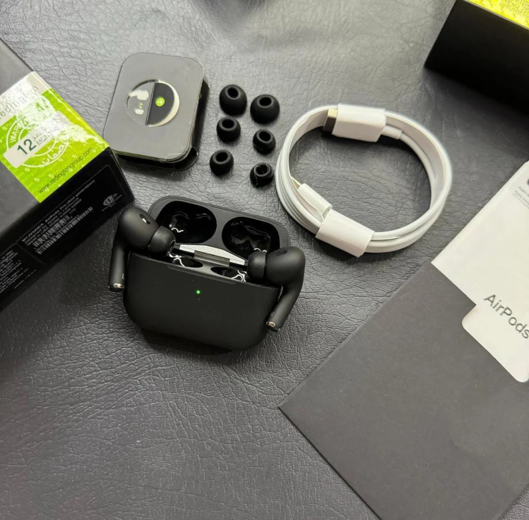 Airpods Pro 2 Type-C ANC Buzzer Edition (Black) - Image 1