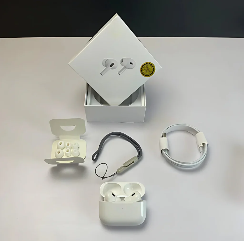 AirPods Pro 2 ANC (Free Case) – Premium Sound, Open Parcel Before Payment